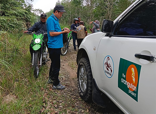 Joint Patrol with Forest Management Unit (KPH) Area X Padangsidimpuan (April 1, 2024)